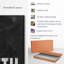 «Inspirational And Typographie Brush Your T dents», reproduction sur toile-92519687
