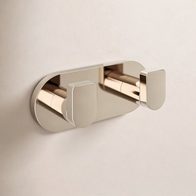 Composed Wall-Mounted Double Robe Hook