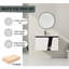 Meuble-lavabo mural flottant 32 po avec lavabo simple 32 po