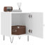 40cm W Iron Bedside Table-90406215