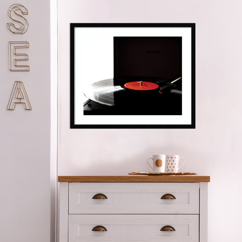 Spin By Alicia Ablaframed Art Print, 21" H x 25" W, Black Framed