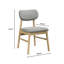 18.7 H Upholstered Dining Chair-1685429842