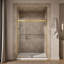 Levity Plus Frameless Sliding Shower Door, 77-9/16 In. H X 56-5/8 - 59-5/8 In. W, With 5/16 In.-Thick Crystal Clear Glass-1975576106