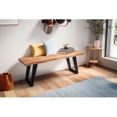 Grazierville Wood Bench