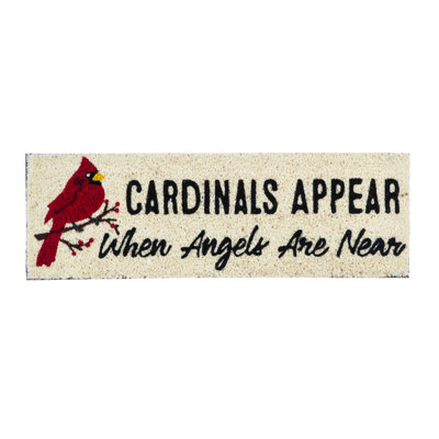 Trawick Non-Slip No Pattern Christmas Doormat