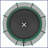 10FT Springfree No Gap Trampoline- Green