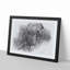 African Elephant in Abstract - Picture Frame Graphic Art Print-55683088-55683082
