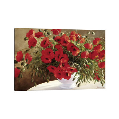 A Lovely Bouquet by Heinz Scholnhammer - Wrapped Canvas Print