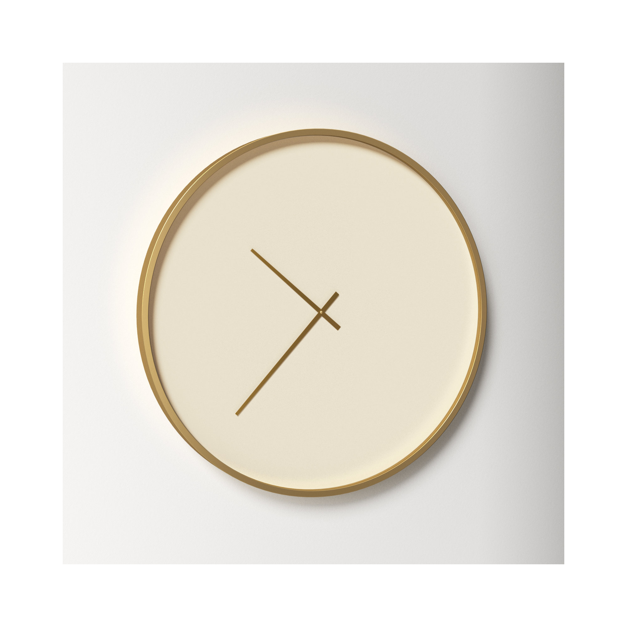 Macsen Metal Wall Clock, Large