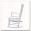 Chaise berçante en bois massif-934143602