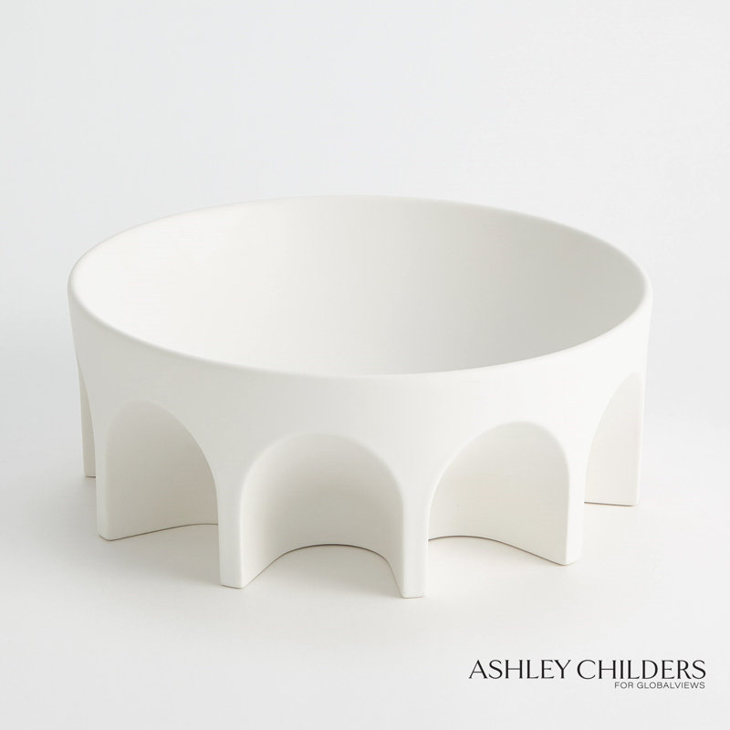 Arches Tabletop Pedestal, 5.75" H x 14.50" W x 14.50" D