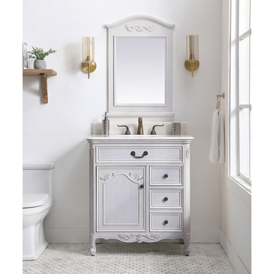 Ensemble de meuble-lavabo simple 32 po Angelique