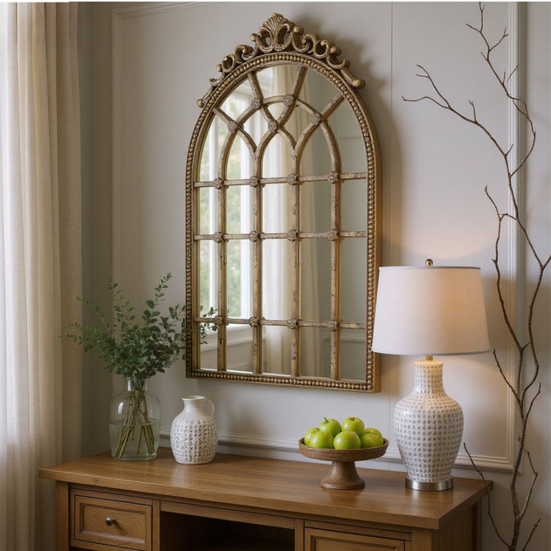 Metal Arch Mirror