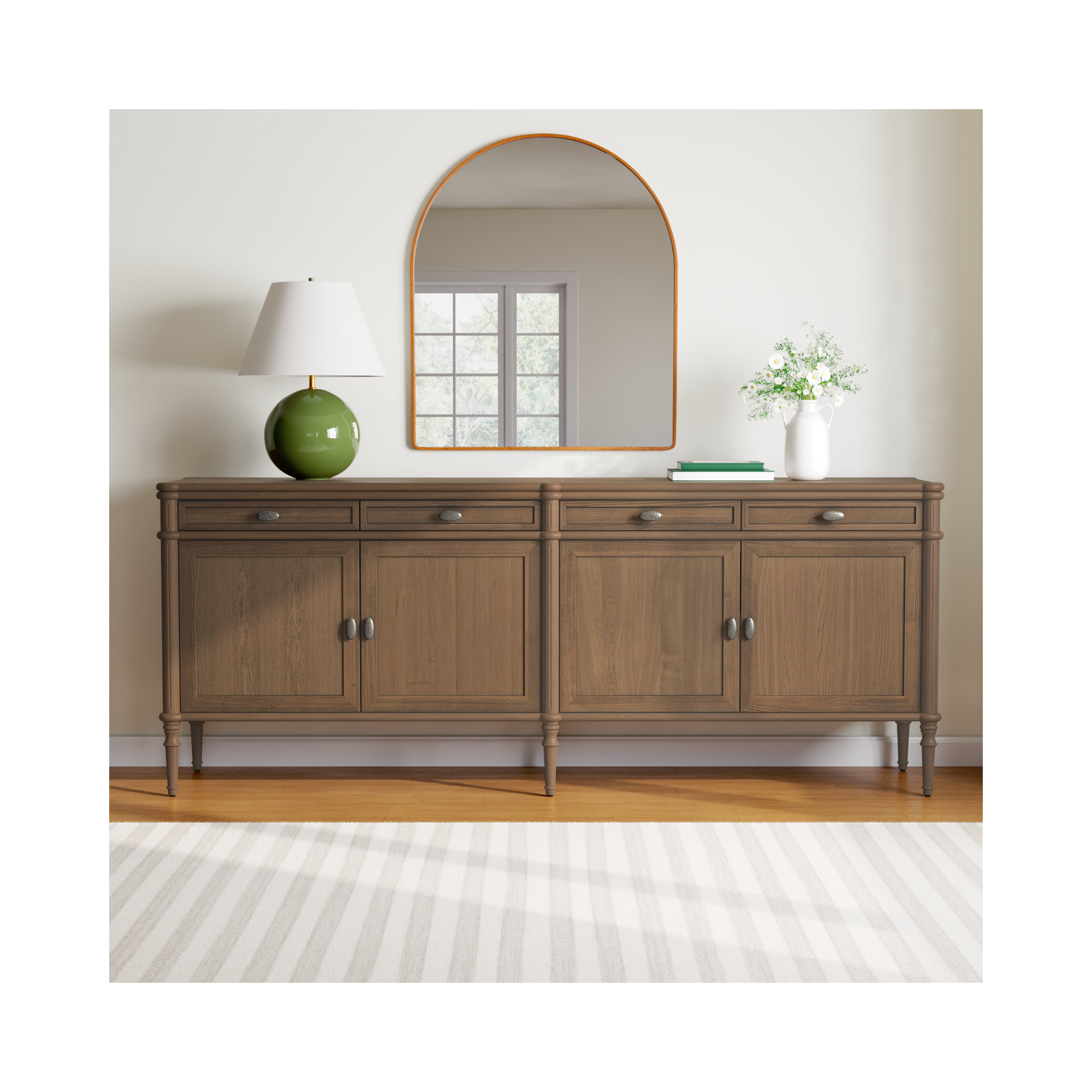 Susie 78.75'' Sideboard, Toasted Oak