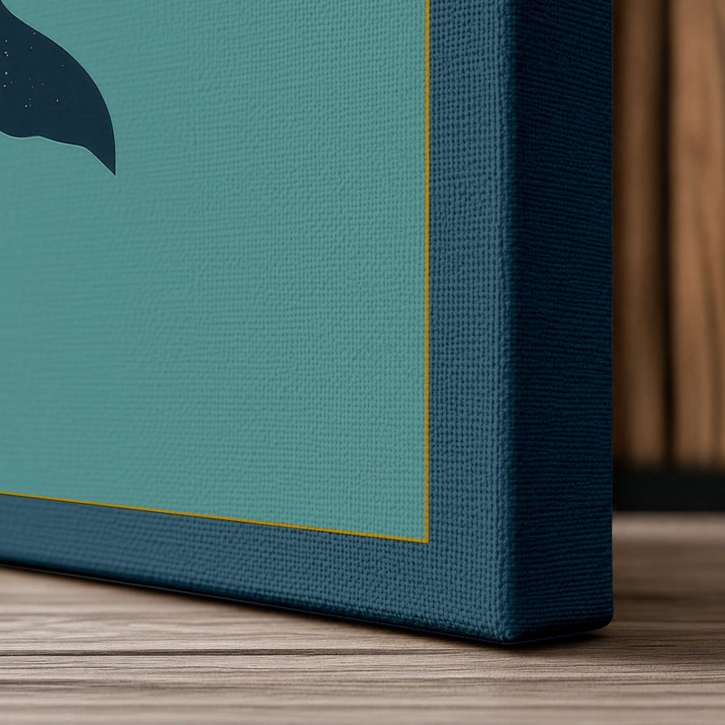 Print, 18x12 - 45.7 x 30.5 cm, Teal Border
