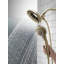 Pomme de douche double 2,5 GPM avec technologie H2Okinetic-81245329