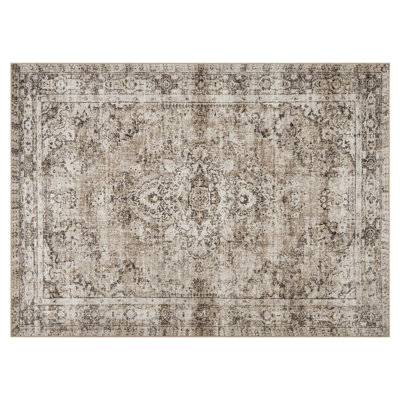 Tapis rétro lavables à la machine à poils courts sans perte de poils pour l'entrée de la chambre de bébé chambre à coucher, salon, cuisine, entrée de chevet épaisse et douce, durable, facile à nettoyer