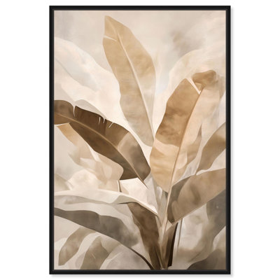 Golden Banana Grove I, reproduction d'art sur toile par Art Remedy