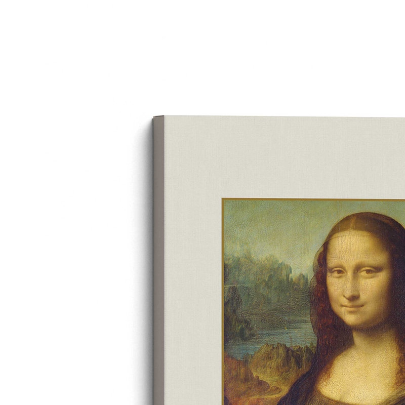 Mona Lisa by Leonardo da Vinci, Stretched Canvas, 18" H x 12" W