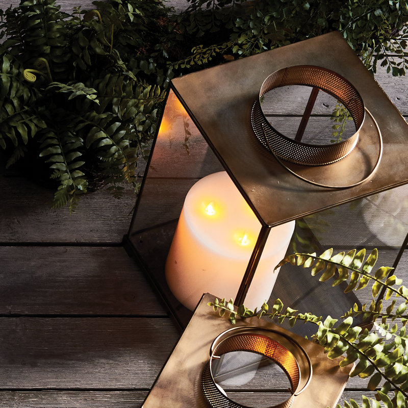11.75 " Lantern, 11.75" H x 8" W x 8" D