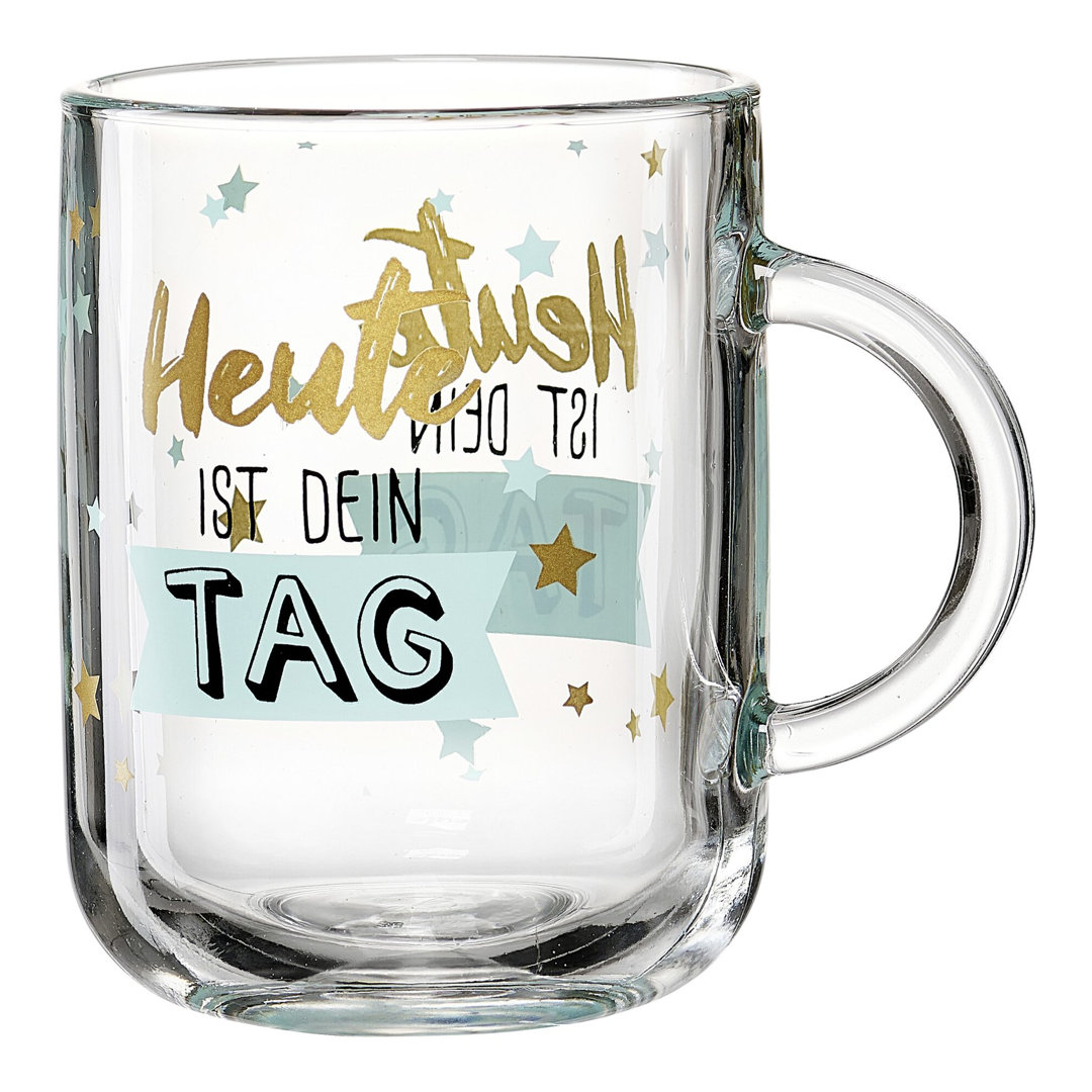 Glas-Becher 330 ml Tag Spirit