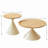 Round Coffee Table+Wood