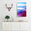 Mountain Range Adventure In Abstract - Wrapped Canvas-55308261
