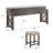 Majeic 3 - Person Faux Marble Top Four Leg Dining Set