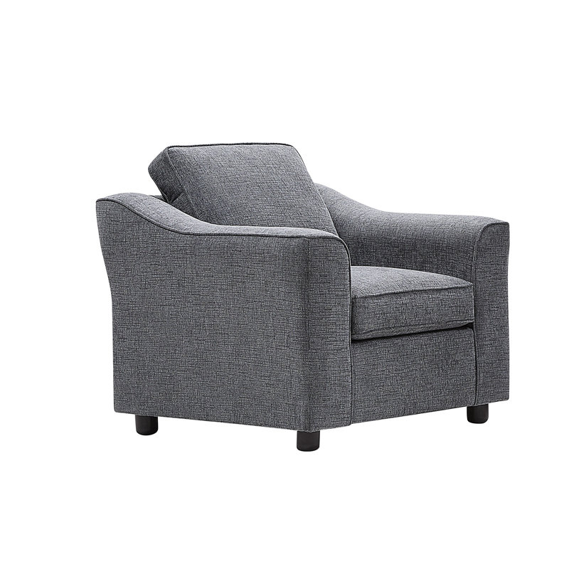 Chaise d'appoint rembourrée 38 po - Toundra Shadow, Ombre de la toundra