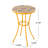 Charming Rustic Side Table With Intricate Carvings For Home Decoration
