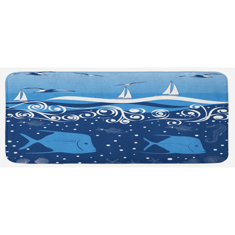 Tapis de cuisine seagulls