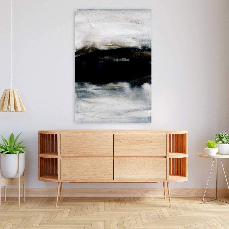 Art contemporain, art contemporain minimaliste abstrait, H 48 po x l 32 po