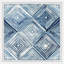 Motif géométrique losange - peinture encadrée-485479085