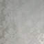 Papier peint en velours damassé taupe Kemarah