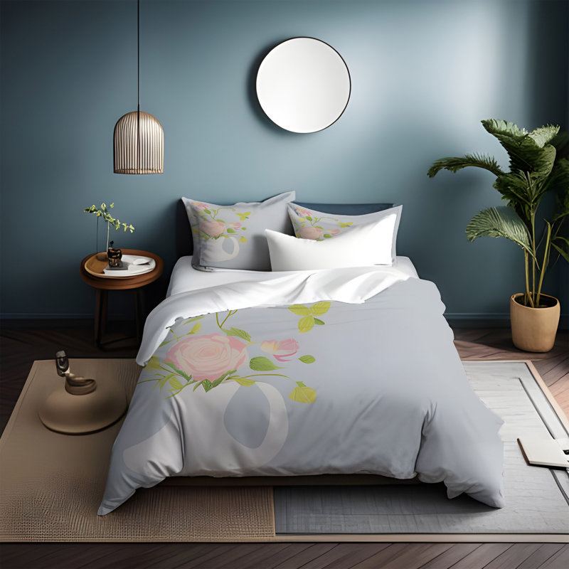 Polyester Duvet Cover, Queen Duvet Cover + 2 Queen Shams