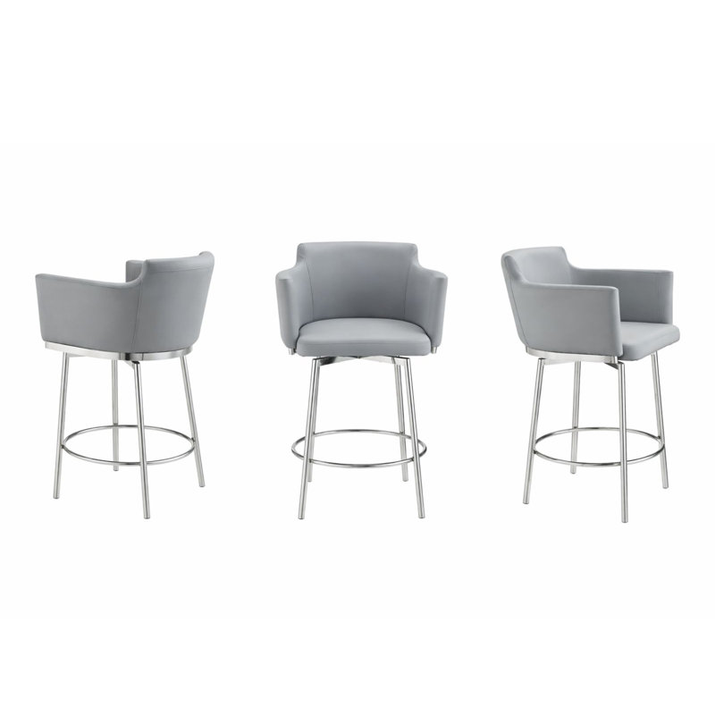 Tabouret de comptoir pivotant de 26 po Chandy