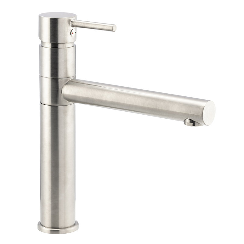 Abode Tower Single Lever Mixertap, Brushed Nickel