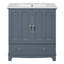Meuble-lavabo 30 po avec lavabo en céramique-909929620
