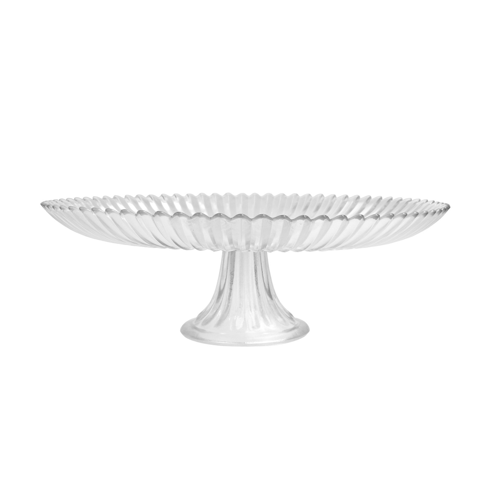 Fortessa Archie Glass Cake Stand, Clear