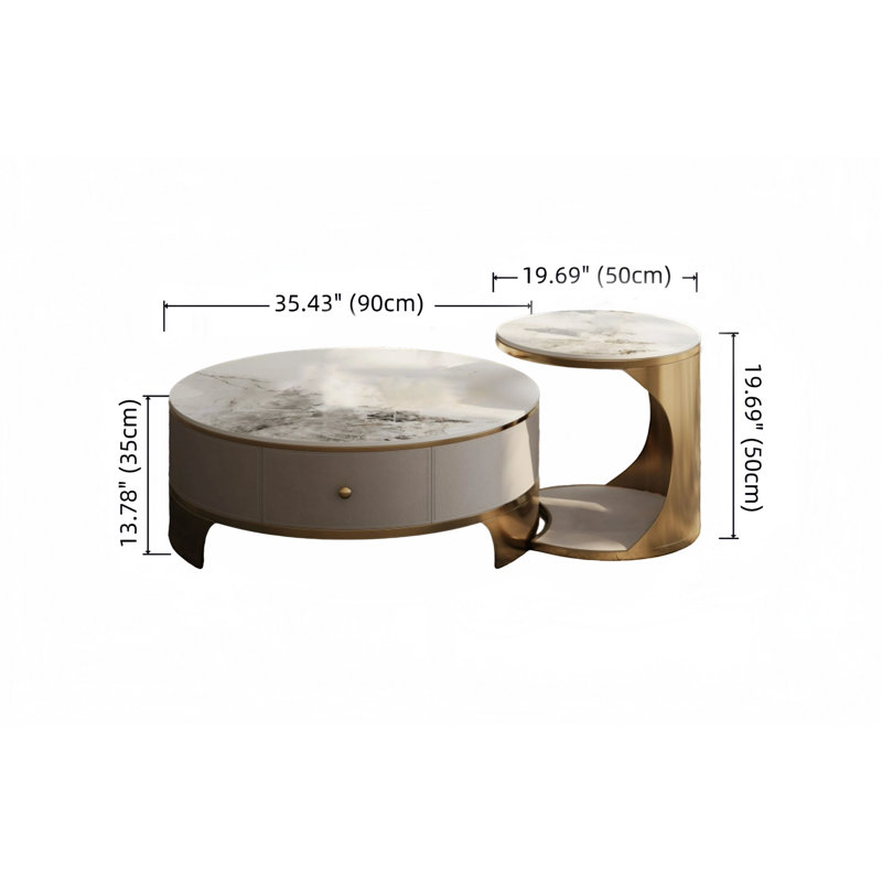 Ensemble de tables basses Luxury Luxury
