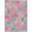 Tapis rose intérieur / extérieur lavable à la machine Claudian ACN1545-109536436