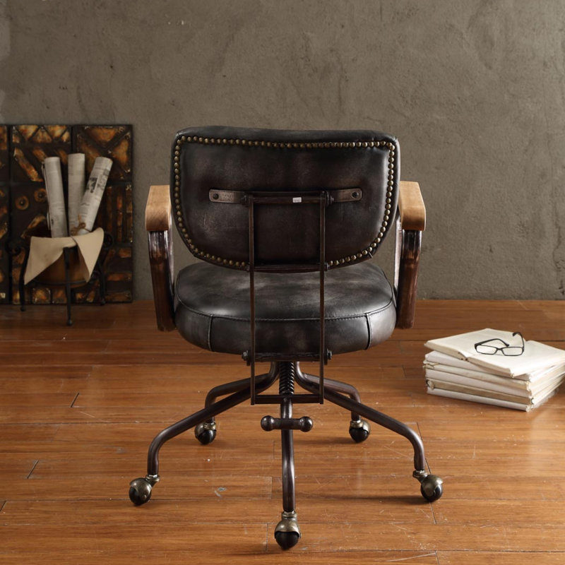 Chaise de bureau Hallie pour bureau personnel