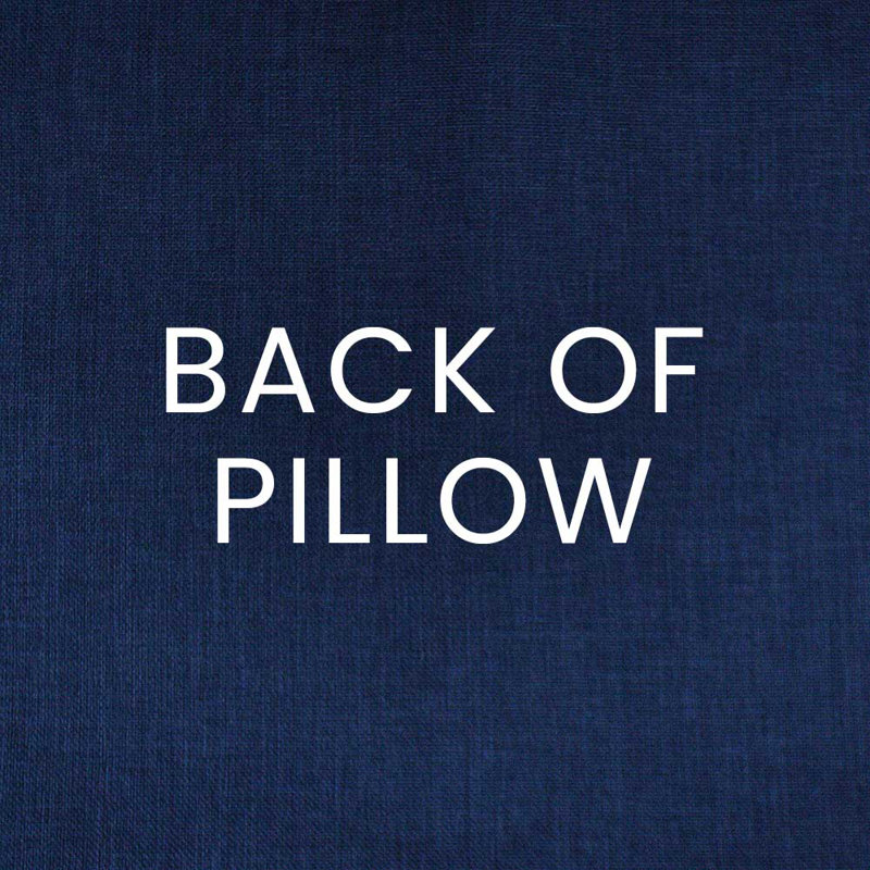 Jantar Pillow Cover & Insert, Indigo, Square 24"