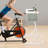 25"-56" Adjustable Height Bike Trainer Desk, Freestanding Treadmill Laptop Workstation with Tablet Slot & Cup Holder,-1680366385
