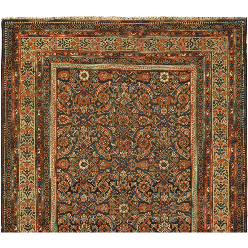 Antique One-of-a-Kind 4'2" X 6'3" Area Rug