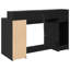 Desk Black Oak 55x91 Cm Engineered Wood-320120553