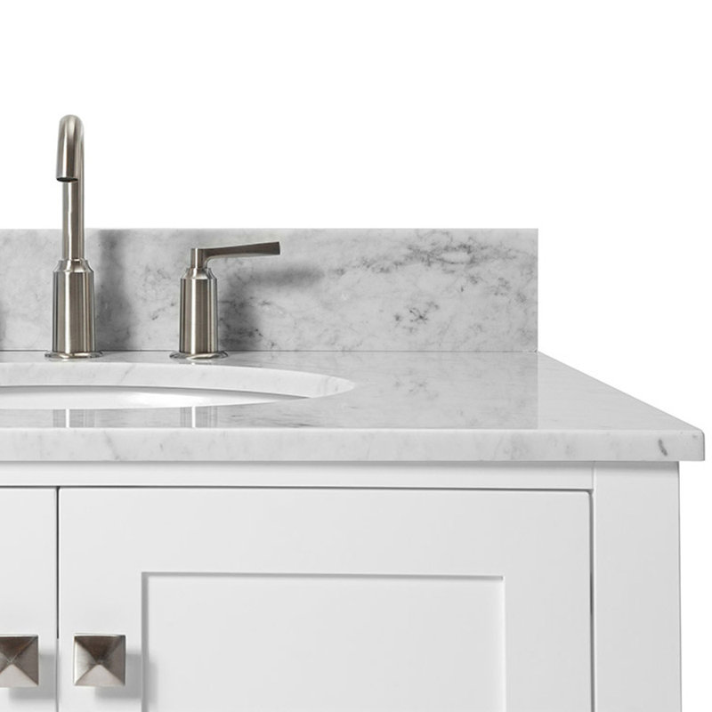 Ensemble de meuble-lavabo simple 43 po Flynt, Blanc