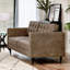 Jodi Faux Leather Sofa - Upholstered Modern Retro Fabric Stylish & Contemporary-147158012-199293382
