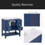 Meuble-lavabo de style transitionnel 30 po avec lavabo en céramique-552762953