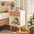 Natural Oak/White selected